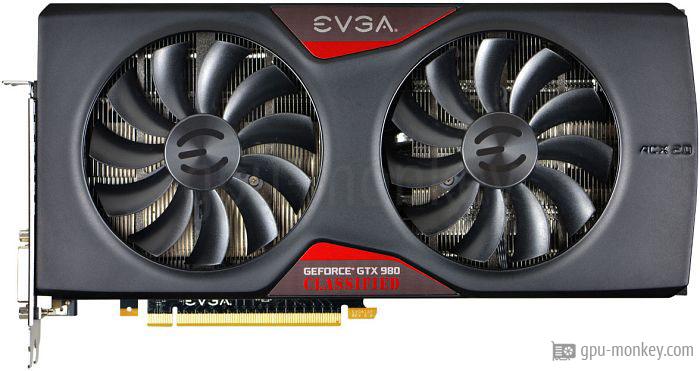 EVGA GeForce GTX 980 CLASSIFIED GAMING ACX 2.0 V2