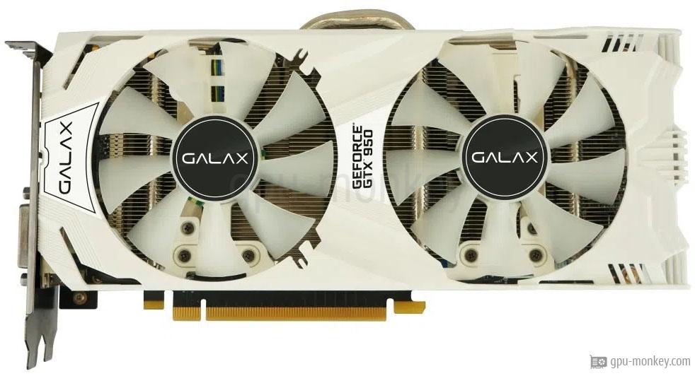 GALAX GeForce GTX 950 EXOC White