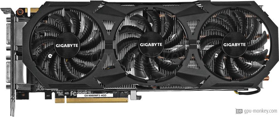 GIGABYTE GeForce GTX 980 WINDFORCE 3X