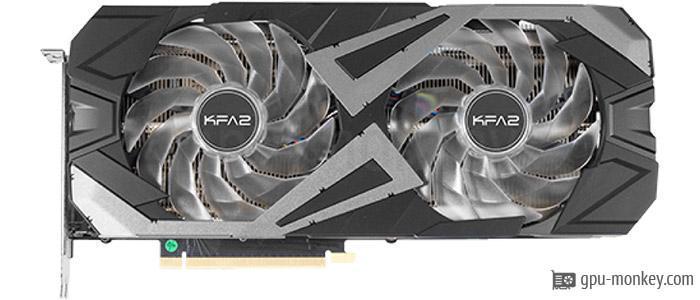 KFA2 GeForce RTX 3070 EX (1-Click OC) LHR