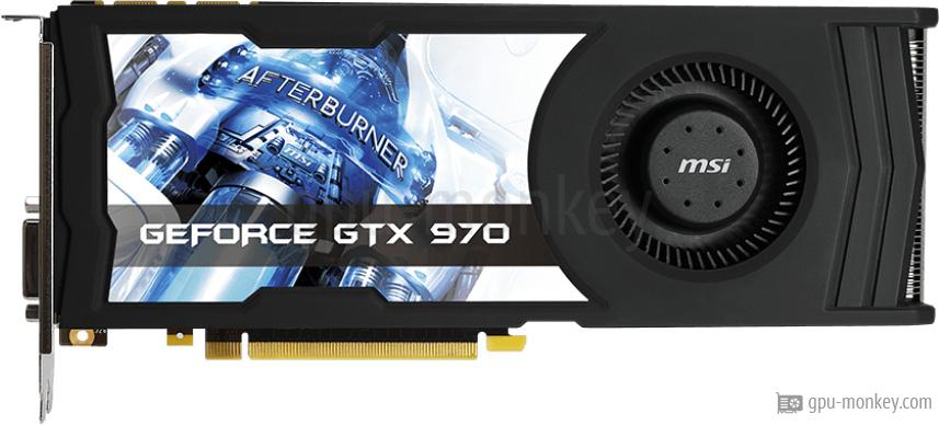MSI GeForce GTX 970 4GD5 OC